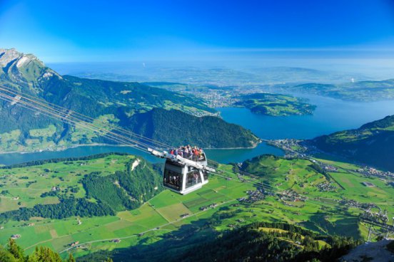 Srdce Švýcarska vlakem s TOP lanovkami v ceně