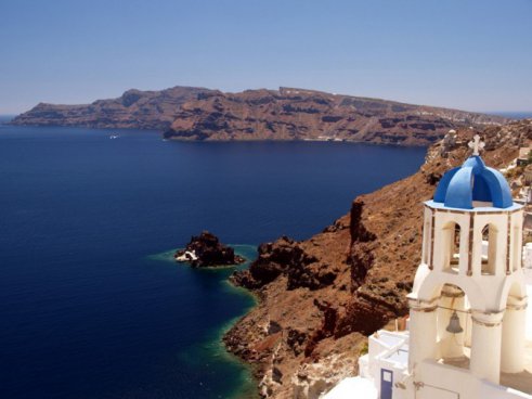 Kykladské ostrovy Paros a Santorini
