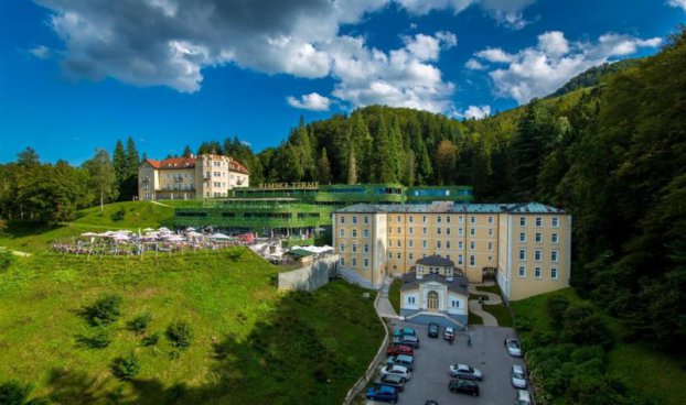 Wellness pobyt s dopravou, polopenzí a ochutnávkou na farmě v ceně v hotelu RimskiZdraviliški Dvor