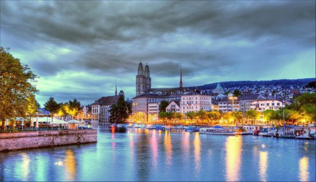 Návštěva Curychu se zastávkou u Rýnských vodopádů