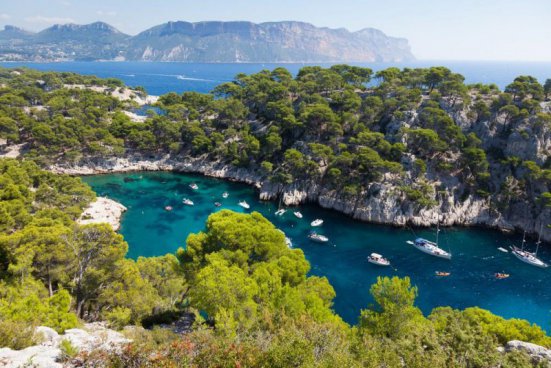 Provence s koupáním