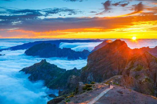 Madeira na Silvestra, odlet z Katovic
