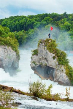 Návštěva Curychu se zastávkou u Rýnských vodopádů