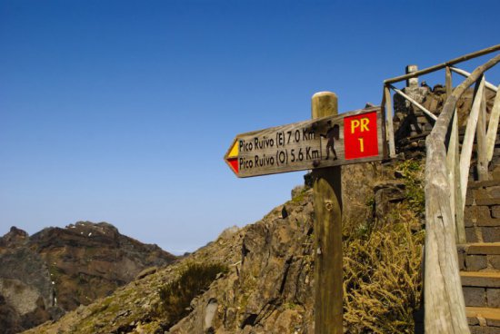 Pěší turistika na Madeiře