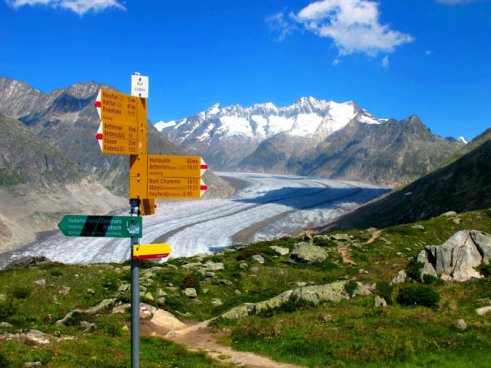 Perly švýcarských Alp, malebný Wallis