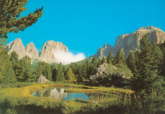 Srdce Dolomit – Marmolada, Sella Ronda, Latemar