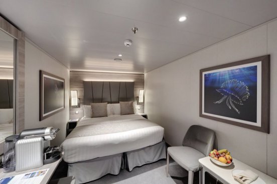 Tajemný východ na krásné MSC Euribia, plavba s českým průvodcem