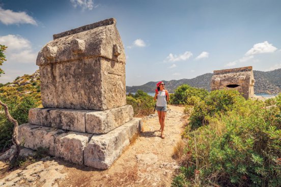 Turistika s vůní borovic - Lýkijská stezka, odlet z Vídně