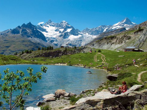 Perly švýcarských Alp, malebný Wallis