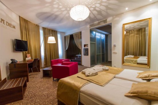 Wellness pobyt s dopravou, polopenzí a ochutnávkou na farmě v ceně v hotelu RimskiZdraviliški Dvor