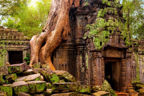 To nejlepší z Kambodže + TAJUPLNÉ CHRÁMY ANGKOR WAT + PLÁŽE OSTROVA KOH RONG (le