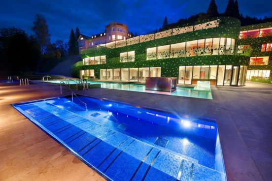 Wellness pobyt s dopravou, polopenzí a ochutnávkou na farmě v ceně v hotelu RimskiZdraviliški Dvor