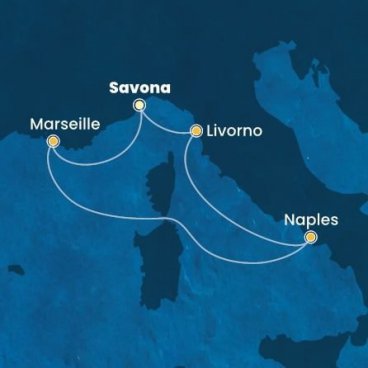 Ochutnávka západního Středomoří na Costa Fascinosa, plavba s českým průvodcem