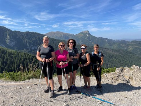 NORDIC WALKING V PODHŮŘÍ POLSKÝCH TATER