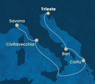 Obeplujme Itálii na Costa Deliziosa, plavba s českým průvodcem