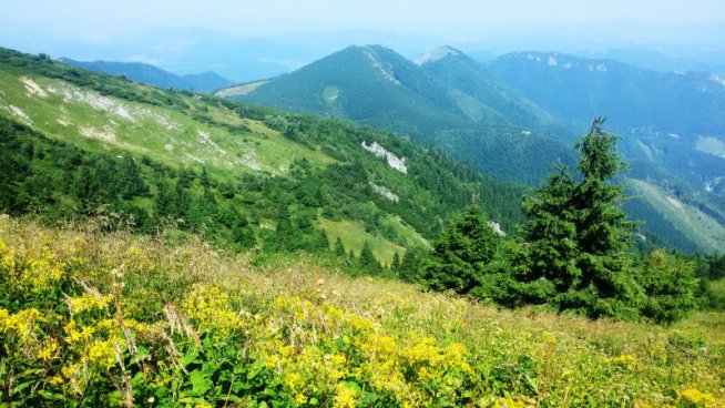 NP Malá Fatra a Západní Tatry ze slovenské i polské strany