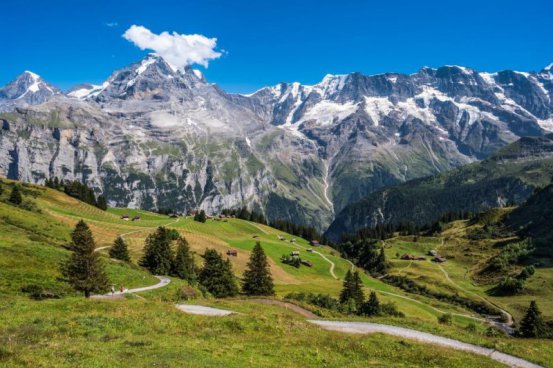 5denní okruh Švýcarskem