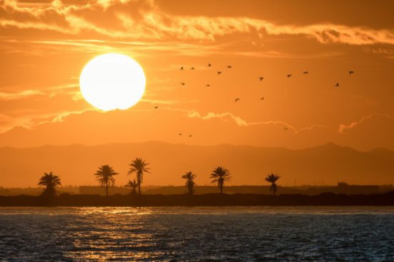 Jóga u laguny Mar Menor