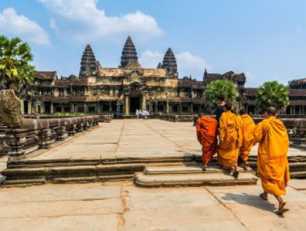 To nejlepší z Kambodže + TAJUPLNÉ CHRÁMY ANGKOR WAT + PLÁŽE OSTROVA KOH RONG (le
