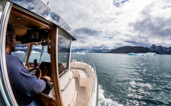 Zimní Grónsko + POLÁRNÍ ZÁŘE NAD FJORDEM + TRADIČNÍ JÍZDA PSÍM SPŘEŽENÍM 