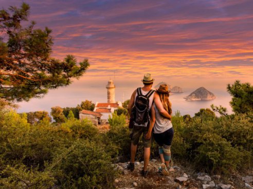 Turistika s vůní borovic - Lýkijská stezka, odlet z Vídně