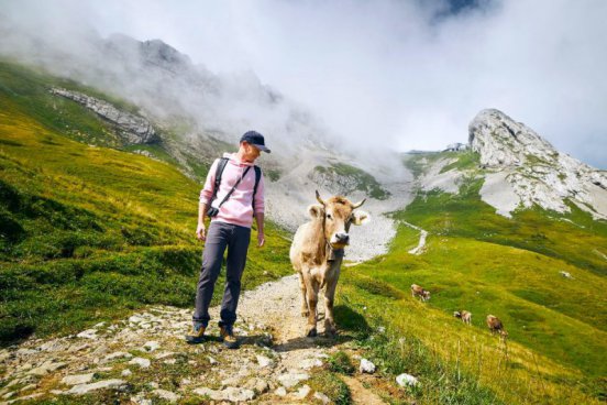 Lehká turistika ve Švýcarsku
