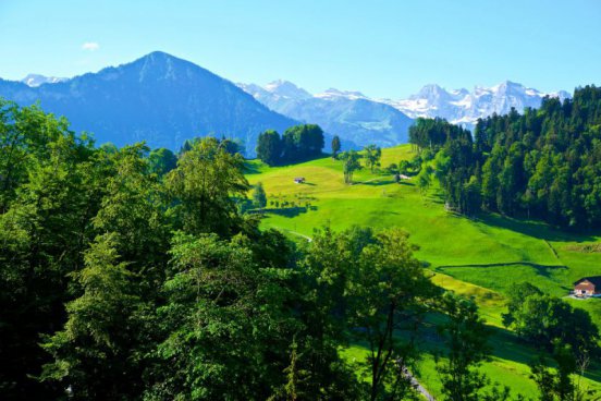Lehká turistika ve Švýcarsku