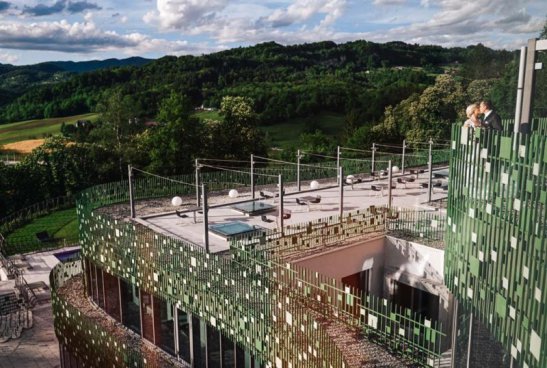 Wellness pobyt s dopravou, polopenzí a ochutnávkou na farmě v ceně v hotelu RimskiZdraviliški Dvor