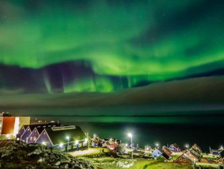 Zimní Grónsko + POLÁRNÍ ZÁŘE NAD FJORDEM + TRADIČNÍ JÍZDA PSÍM SPŘEŽENÍM 