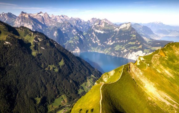 Lehká turistika ve Švýcarsku