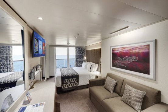Tajemný východ na krásné MSC Euribia, plavba s českým průvodcem