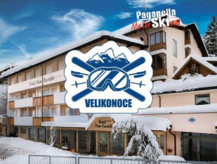 6denní velikonoční zájezd (denní přejezd) s polopenzí a skipasem – hotel Piancastello