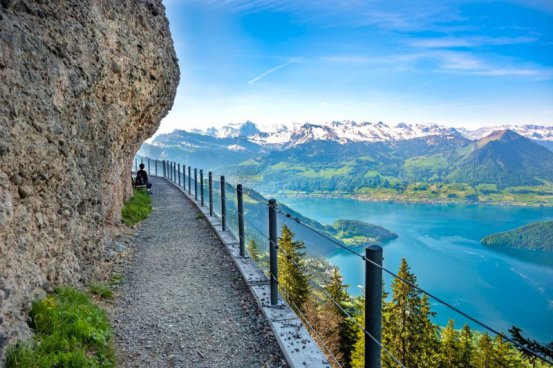 Lehká turistika ve Švýcarsku
