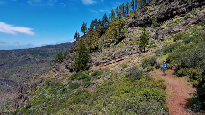 Pěší turistika na ostrově La Gomera