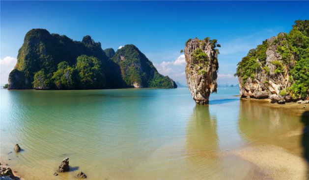 Thajsko - Pohoda na proslulé Railay Beach na Krabi s výletem do džungle