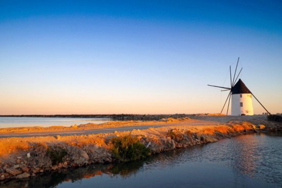 Jóga u laguny Mar Menor