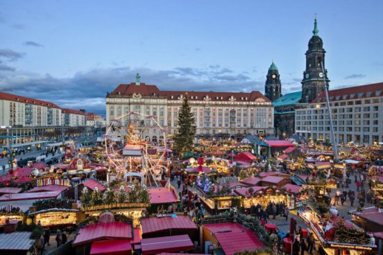 Adventní Drážďany a zámek Moritzburg