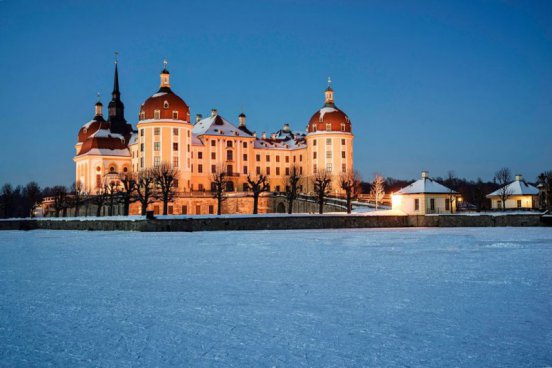 Adventní Drážďany a zámek Moritzburg