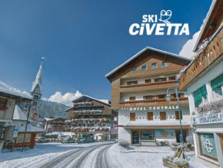 5denní zájezd (denní přejezd) s dopravou, polopenzí a skipasem v ceně – hotel Centrale