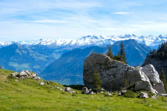 Lehká turistika ve Švýcarsku