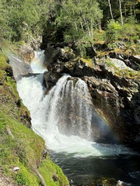 Norské fjordy - letecky