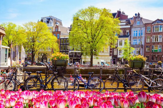 Velikonoční Amsterdam + KVĚTINOVÁ ZAHRADA KEUKENHOF + SLAVNÁ MUZEA (letecky z Pr
