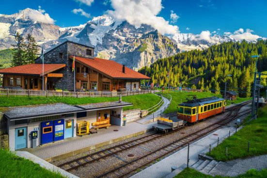 5denní okruh Švýcarskem