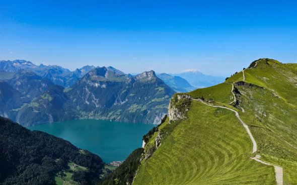 Lehká turistika ve Švýcarsku