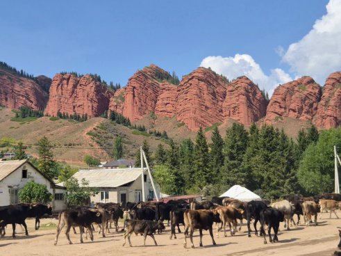 KAZACHSTÁN A KYRGYZSTÁN