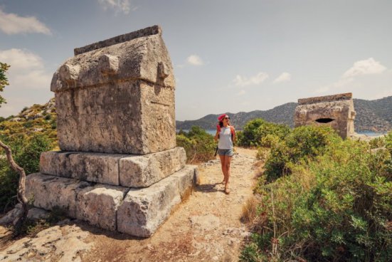 Turistika s vůní borovic - Lýkijská stezka, odlet z Vídně
