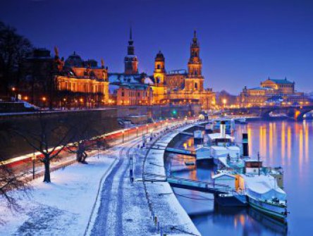 Adventní Drážďany a zámek Moritzburg