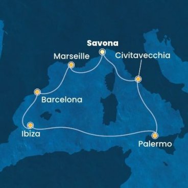 Klenoty západního Středomoří na Costa Smeralda, plavba s českým průvodcem