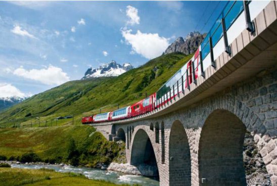 Luxusní Švýcarsko vlakem v 1. třídě + zlatý Ledovcový expres + Riffelalp resort