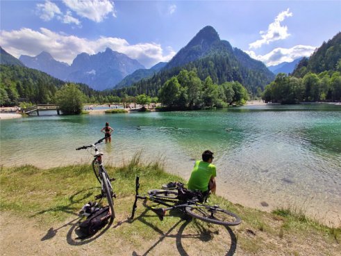 Slovinsko - cyklostezka - Z Julských Alp k moři